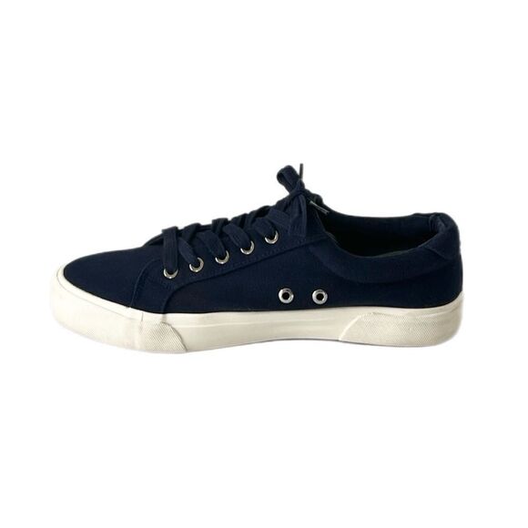 New Republic Bowery Low TopMen’s Navy Blue White Casual Sneakers Size 10.5 - Picture 2 of 9